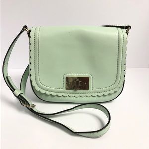 Kate Spade Scalloped Leather Cross Body Bag
